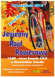 jesienny rajd rowerowy 2015